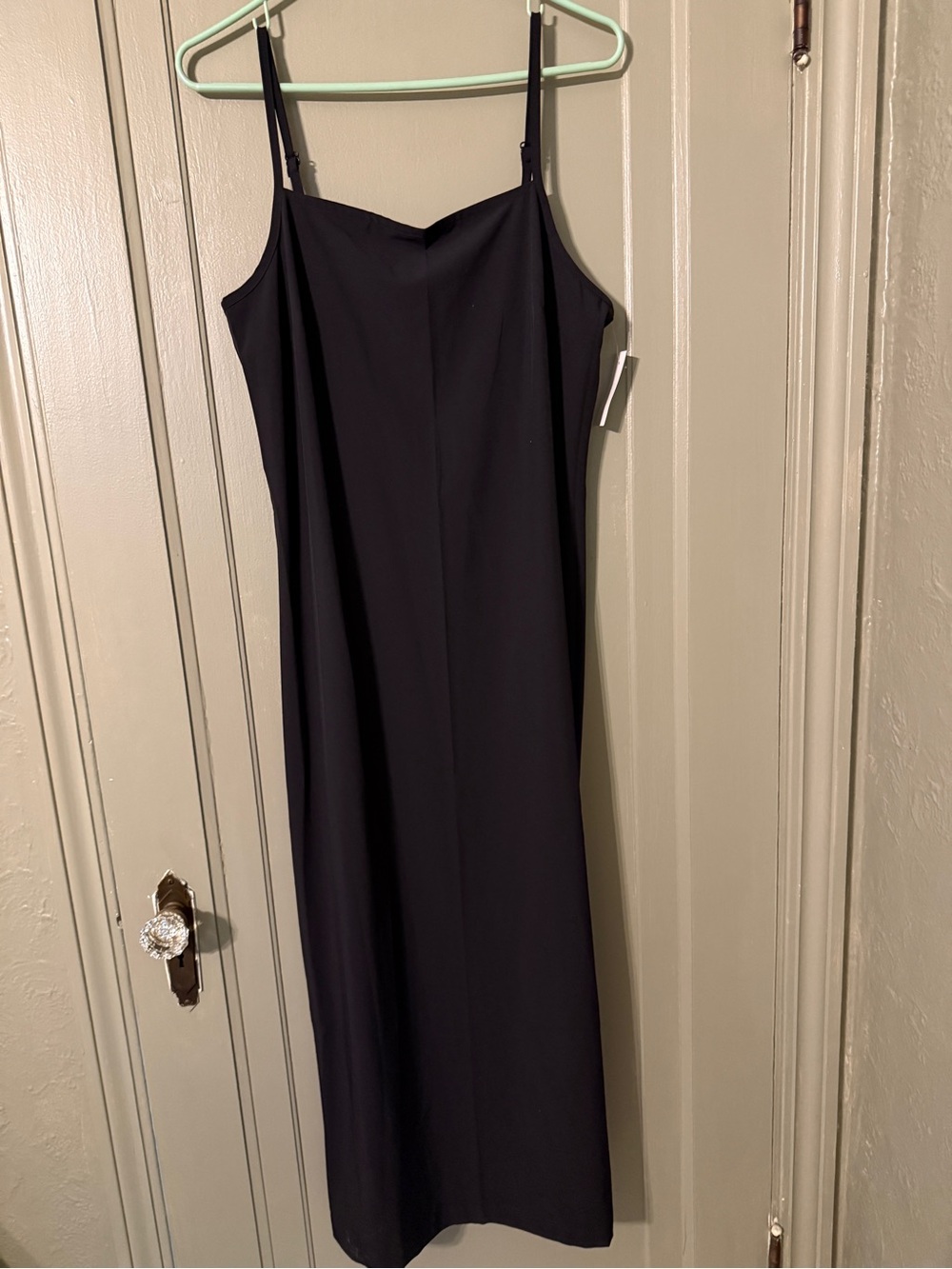 Lou & Grey Black Maxi Slip Dress